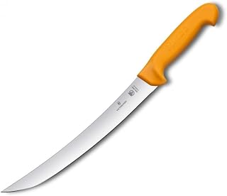 Victorinox Curved Butcher Knife, Yellow, Medium, 26 cm
