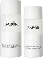 BABOR Refining Enzyme & Vitamin C Cleanser Full & Travel Size Bundle