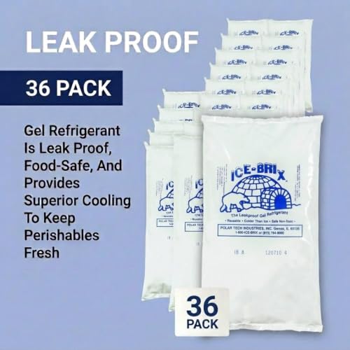 BOX USA Kraft / 1 / 36 Cold Packs