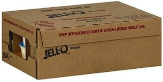 Jello Ready To Eat Sugar Free Vanilla Pudding Snack - 4 per pack -- 6 packs per case.