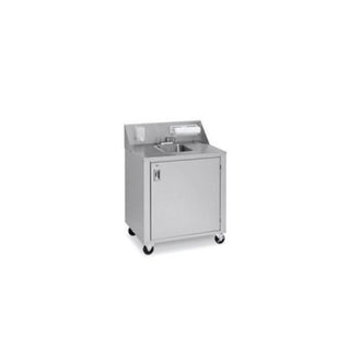 Cold Water Single Sink Cart by Crown Verity – Stainless Steel, Model CV-PHS-1C