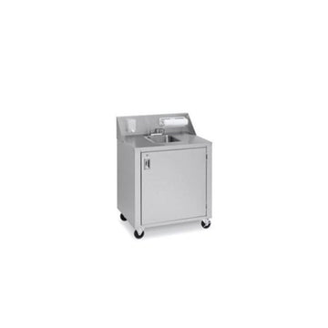 Cold Water Single Sink Cart by Crown Verity – Stainless Steel, Model CV-PHS-1C