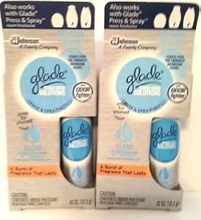 Glade Sense & Spray Refill Clean Linen - 0.43 Oz (Pack of 4)