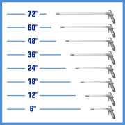 Guardair Gray / 12 Inch / 1 Air-Compressor Accessories