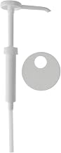 Tablecraft 1 Oz Plastic Economy Pump with 89mm Top