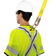 Class 3 X-Back Vest by TINGLEY – Large-X-Large, Polyester, Fluorescent Yellow-green, Model V73432C