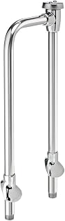 Krowne 21-455L Vacuum Breaker Assembly, "U" Shaped, 6" Centers, installs in backsplash, 1/2" NPT Male Threads, Adjustable Flanges​​‌​‍​​‌‌‌‌​‍​​‌‌​‌‍​​‌‌​​‍​​‌‌‌‌​‍​‌​​‌​‍​​‌‌‌‌‍​​‌‌‌‌‍​​‌‌​​‍​​‌