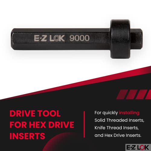 E-Z LOK 9100 / Black / 1 Inch Inserts & Kits