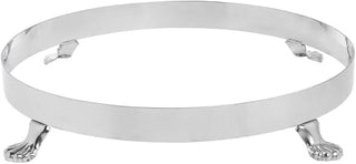HUBERT Buffet Tray Stand Round Stainless Steel - 16 1/2 Dia x 1 1/2 H