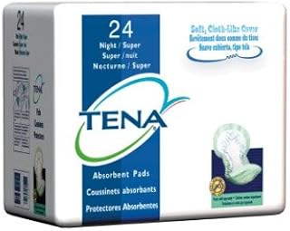 62718 - Incontinence Liner Tena Night Heavy Absorbency Polymer Unisex Disposable