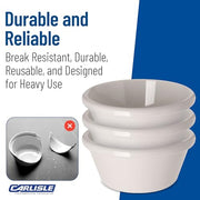 Carlisle FoodService Products Bone / 6 oz / 48 Ramekins