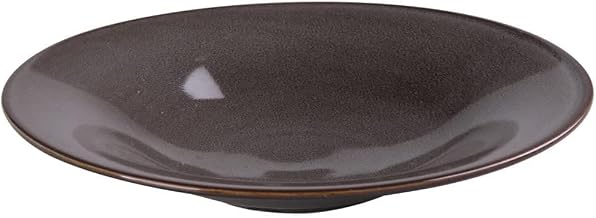 Yanco PK-410 15 oz Peacock Soup & Salad Plate Gray - 10.5 x 1.875 in. - Pack of 24