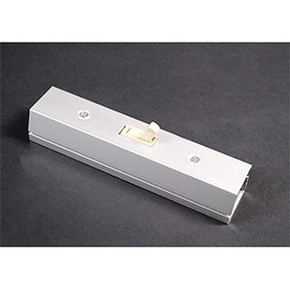 in-Line Single Pole Switch by Wiremold – 6"L x 1.44"W x 1.13"H, Aluminum, Model AL2040A*