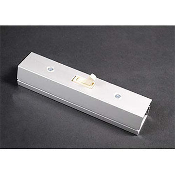 in-Line Single Pole Switch by Wiremold – 6"L x 1.44"W x 1.13"H, Aluminum, Model AL2040A*