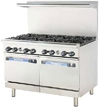 Turbo Air TARG-6B12G Radiance Restaurant Range, gas, 48"W, (6) 32,000 B