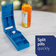 Pill Splitters by Medline – latex free, Blue, Model NON135000