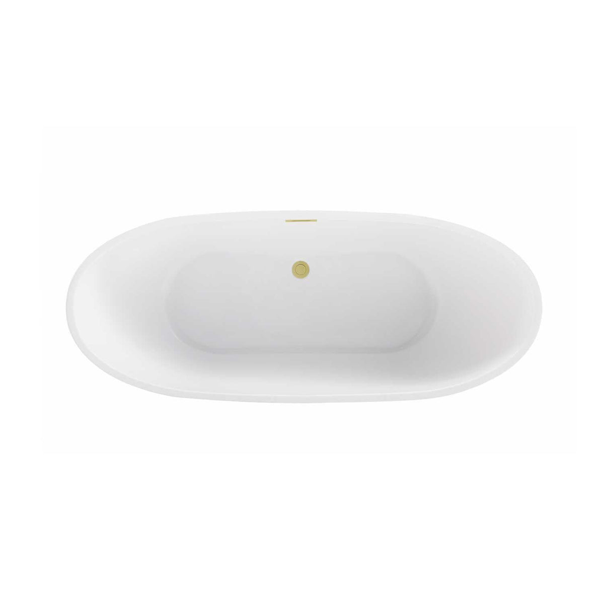 Ines Soaking Bathtub by Lighting Design – White