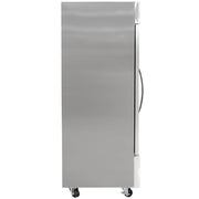 29" One Section Reach In Refrigerator - (1) Right Hinge Glass Door by MOTAK – 30.71x35.04x83.46, In Description, Check Images, Model MSD-1DR-BAL-27-G-X