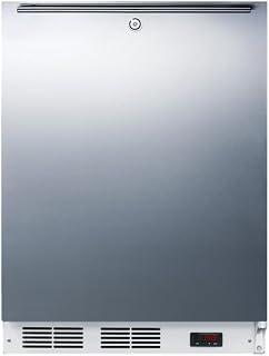 ACCUCOLD 24” Freezer, 3.5 cu.ft. Capacity, Undercounter, Built-in, Commercial, ADA Compliant -25°C Storage, Medical, Stainless Steel