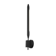 Odin LED Outdoor Wall Sconce Black by Lighting Design – 8.2", Iron, Black, Model OD401W28BK