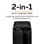 Fellowes Black / 1 / 350-Sheet Shredders