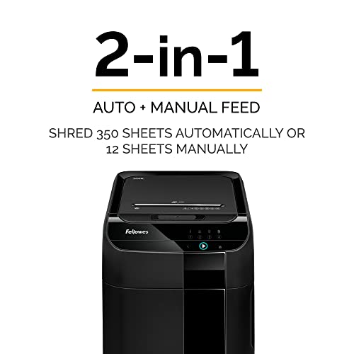 Fellowes Black / 1 / 350-Sheet Shredders