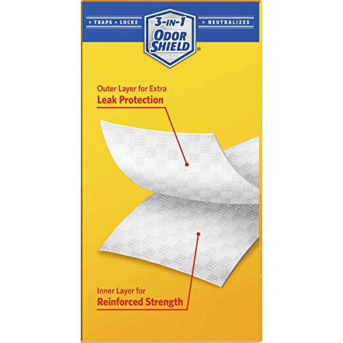 Glad White / 80 Count (Pack of 3) / Hawaiian Aloha Trash Bags