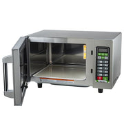 Winco .9 Cubic Feet / 1,000 W (Touch) / Silver Countertop Microwave Ovens