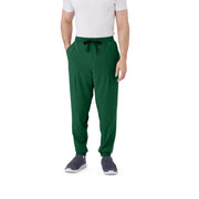 Doyer Men's 3-Pocket Jogger Pant Hunter Green by Medline – Polyester, Hunter Green, Model 4744HTRM