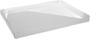 HUBERT Clear Acrylic Tray - 24"L x 18"W x 2"H