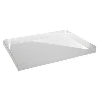 Clear Acrylic Tray - 24"L x 18"W x 2"H by HUBERT – 24" x 18" x 2", Plastic, Clear, Model 24X18X2 ACRYLIC