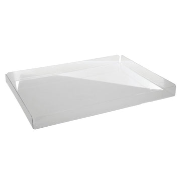 Clear Acrylic Tray - 24"L x 18"W x 2"H by HUBERT – 24" x 18" x 2", Plastic, Clear, Model 24X18X2 ACRYLIC