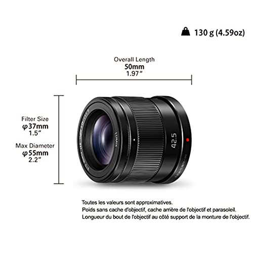 Panasonic Single / Black / 1 Camcorder Lenses