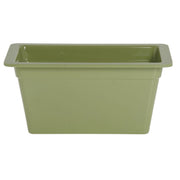 Serving Bowl Display Bowl 1/3 Size Willow Green Melamine - 12 1/2 L x 6 3/4 W x 6" H by HUBERT – Plastic, Willow Green, Model H0028-WILLOW
