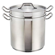 Winware 20 Quarts / Stainless Steel / 20.0 quarts Steamers