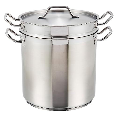 Winware 8 Quarts / Stainless Steel / 8.0 quarts Multipots & Pasta Pots