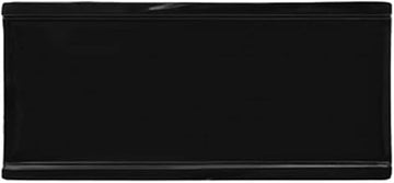 GET 140-1-BK Black Elegance Plate, 9-1/2" x 4-1/4" Rectangular Plate, Case of 12