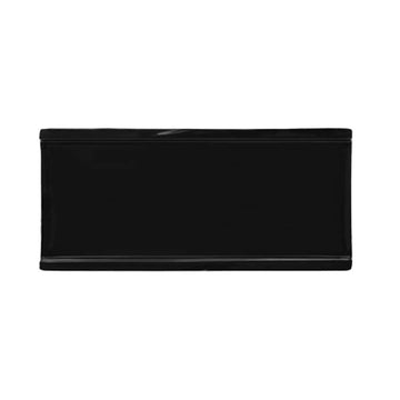 Black Elegance Plate by GET – Medium, Pack of 12, Model 140-1-BK
