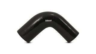 Vibrant 1.5in ID x 1.75in ID x 4in Long Gloss Black Silicone 90 Degree Transition Elbow () by Vibrant Performance – Stock, Black, Model 19786