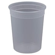 PACTIV Newspring Delitainer 32 oz Polypropylene Premium Round Food Container Translucent | 480/Case – Food Storage Container