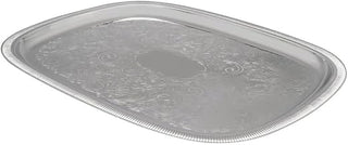 Elegant Reflections Mirror S/S 23-1/2x18-1/2" Tray w/o Handles