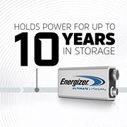 Energizer 1 Count (Pack of 4) / צבעוני / 1 Count 9V