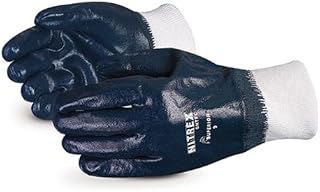 Superior Glove Superior GNTFC Nitrex Medium-Duty Fully Nitrile Coated Glove, Work, Size 9, White (Pack of 1 Dozen)