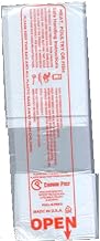 Crown Poly Pull N Pak Meat Safe Handling Roll Bag, 15 x 20 inch - 3000 per case.