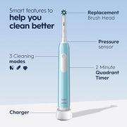 Oral-B Green / 1 Count (Pack of 1) / Handle Rotating