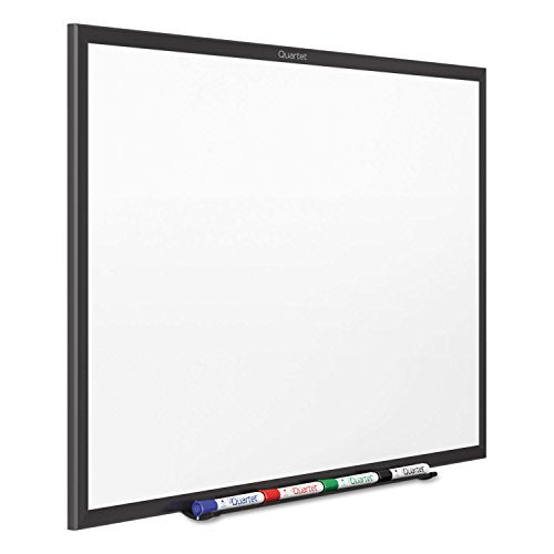 Quartet Black / 60"W x 36"H / Nano-Clean Magnetic Dry Erase Boards
