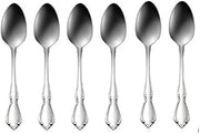 Oneida Chateau Teaspoons - Set of 6, Stainless Steel 18/8