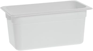 Cambro White Camwear 1/3 Size Food Pan, 6" H