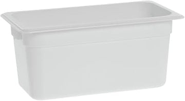 Cambro White Camwear 1/3 Size Food Pan, 6" H
