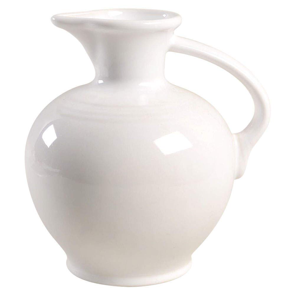 Fiesta White Open Carafe by Homer Laughlin – 0.6 cubic_feet, Ceramic, Model 448100